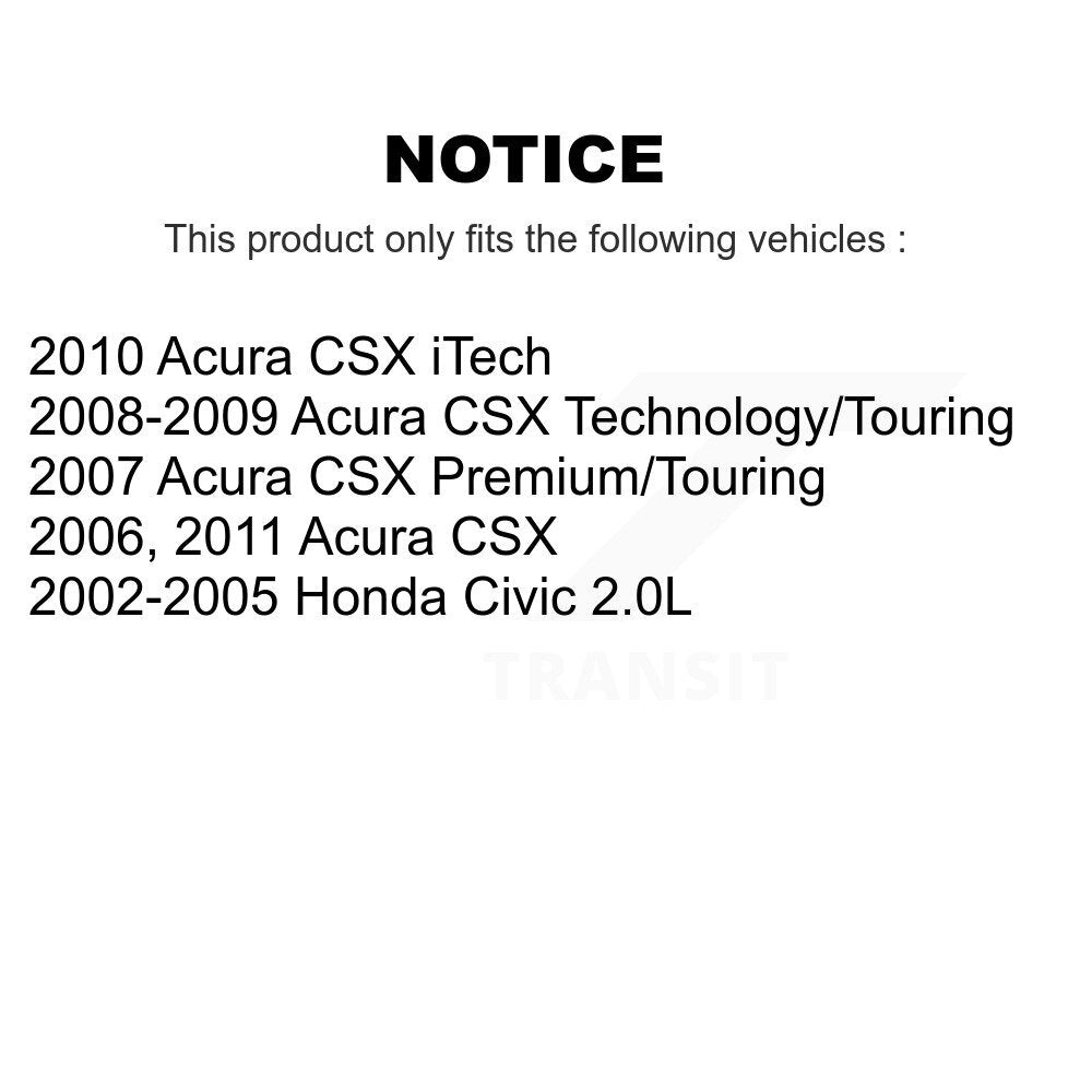 Courroie serpentine d'entraînement principal pour Honda Civic Acura CSX KBR-5070653