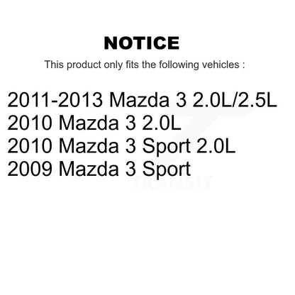 Courroie serpentine de climatisation pour Mazda 3 Sport KBR-5PK712EE