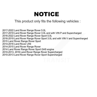 Courroie serpentine de compresseur pour Land Rover Range Sport LR4 KBR-6080570