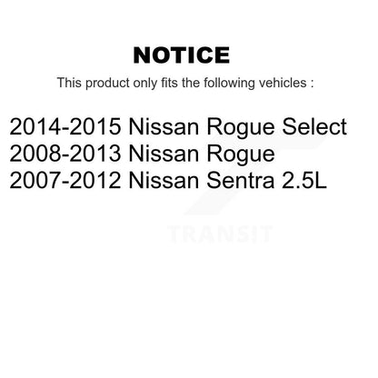Courroie serpentine d'entraînement principal pour Nissan Rogue Sentra Select KBR-A060710