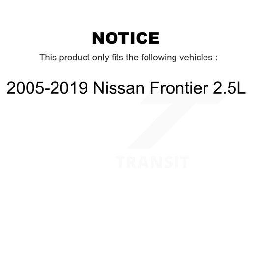 Courroie serpentine d'entraînement principal pour Nissan Frontier 2005-2019 2,5l KBR-A060815