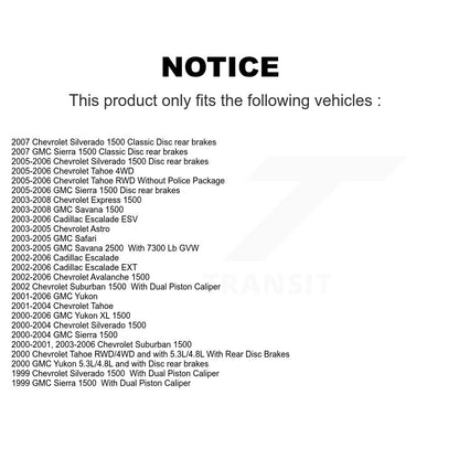 Kit de plaquettes en céramique pour Rotor d'étrier de frein avant, pour Chevrolet GMC Silverado 1500 Yuko