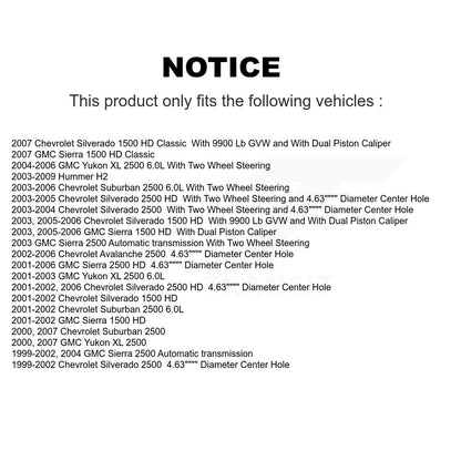 Kit de plaquettes en céramique pour étrier de frein arrière, Rotors à fentes, pour Chevrolet GMC Sierra H
