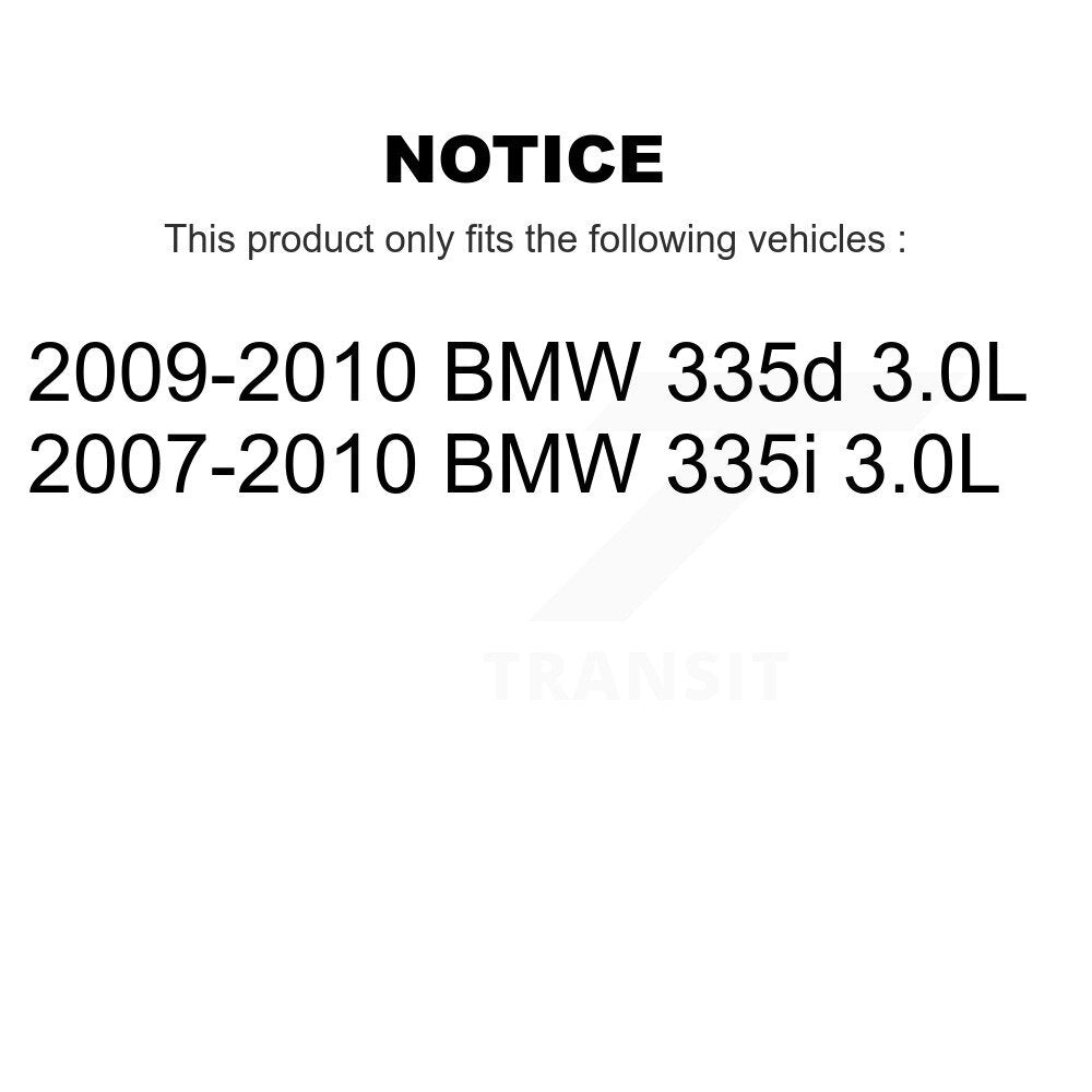 Kit de plaquettes de frein à disque en céramique et de capteurs d'usure avant et arrière, pour BMW 335i 335d 3.0L