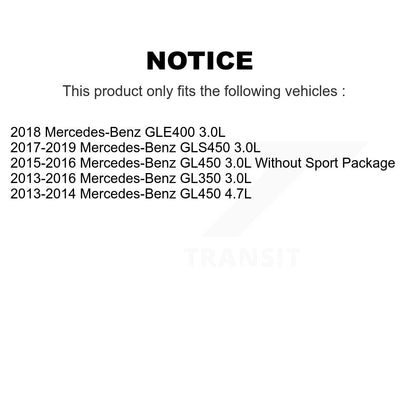 Kit de plaquettes de frein avant en céramique et capteur d'usure, pour Mercedes-Benz GLE400 GL350 GLS45