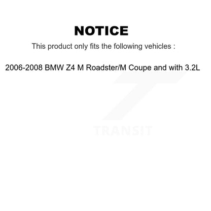 Kit de plaquettes de frein arrière en céramique et capteur d'usure, pour BMW Z4 M Roadster coupé avec 3,2 l