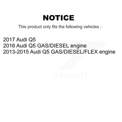 Kit de plaquettes de frein en céramique avant et arrière, pour Audi Q5 KCX-100142