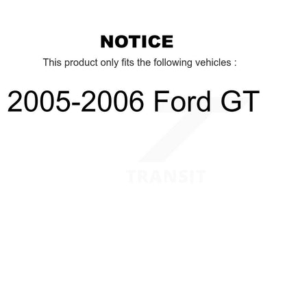 Kit de plaquettes de frein en céramique avant et arrière pour Ford GT 2005-2006 KCX-100521
