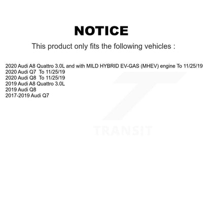 Kit de plaquettes de frein en céramique avant et arrière, pour Audi Q7 Q8 A8 Quattro KCX-100599