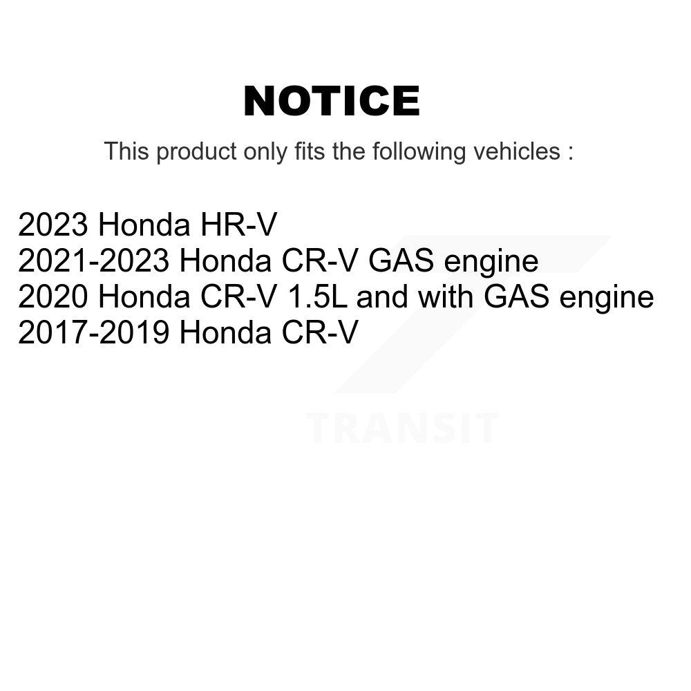 Rotor de frein à disque à fente percée avec revêtement avant et Kit de plaquettes en céramique pour Honda CR-V HR-