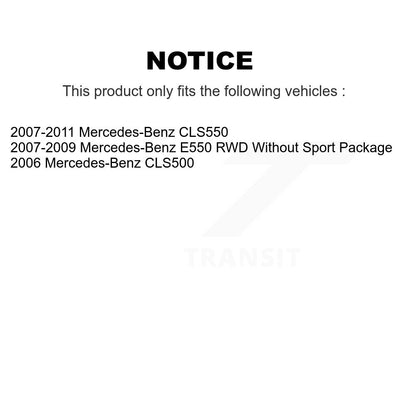 Kit de plaquettes en céramique pour rotors de frein avant et arrière, pour Mercedes-Benz CLS550 E55