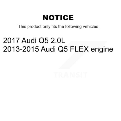 Rotor de frein à disque fendu percé avant et arrière et Kit de plaquettes en céramique pour Audi Q