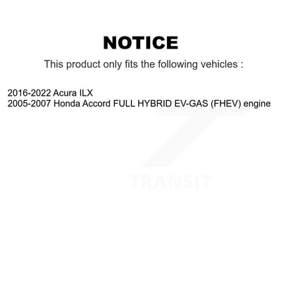 Kit de plaquettes en céramique pour Rotor de frein à disque, fente de perçage pour manteau arrière, pour Honda Accord Acura IL