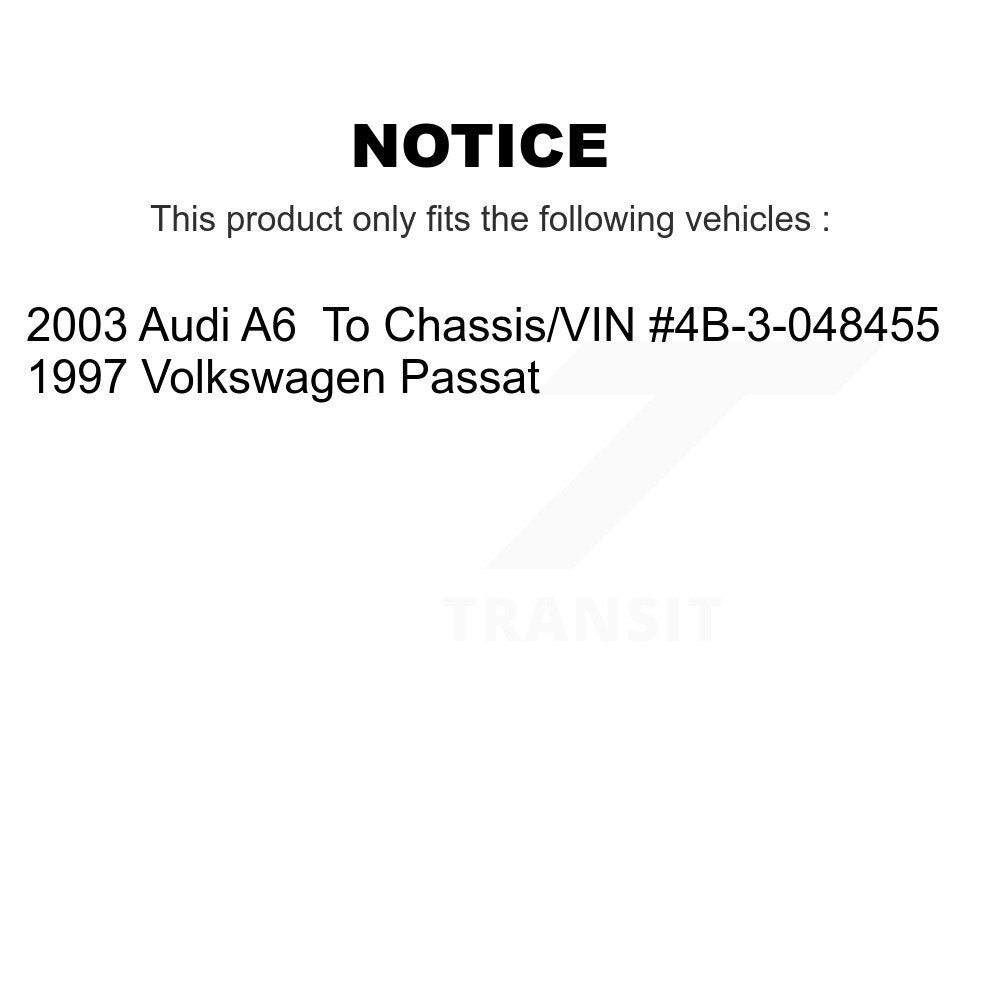 Kit de plaquettes semi-métalliques de Rotor de frein à disque à revêtement arrière, pour Volkswagen Passat Audi A