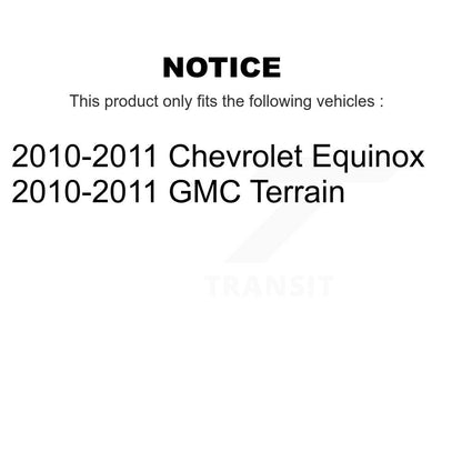 Kit de chaussures de stationnement et de quincaillerie pour Chevrolet, Rotors recouverts de disque arrière, tampons en céramique