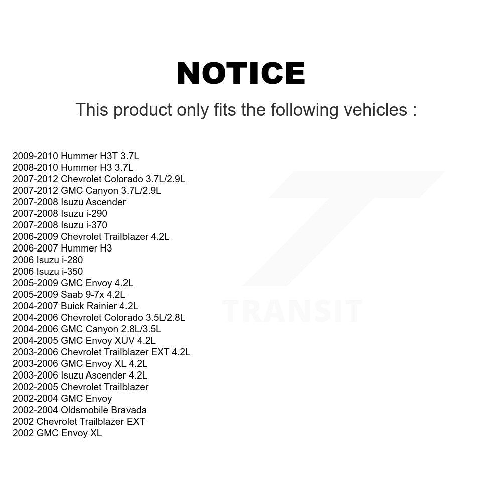Accessory Drive Belt Tensioner Assemblage pour Chevrolet GMC Colorado Canyon Envoy