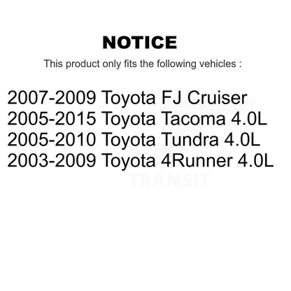 Montage de tension de courroie d'entraînement accessoire pour Toyota Tacoma Tundra 4Runner FJ