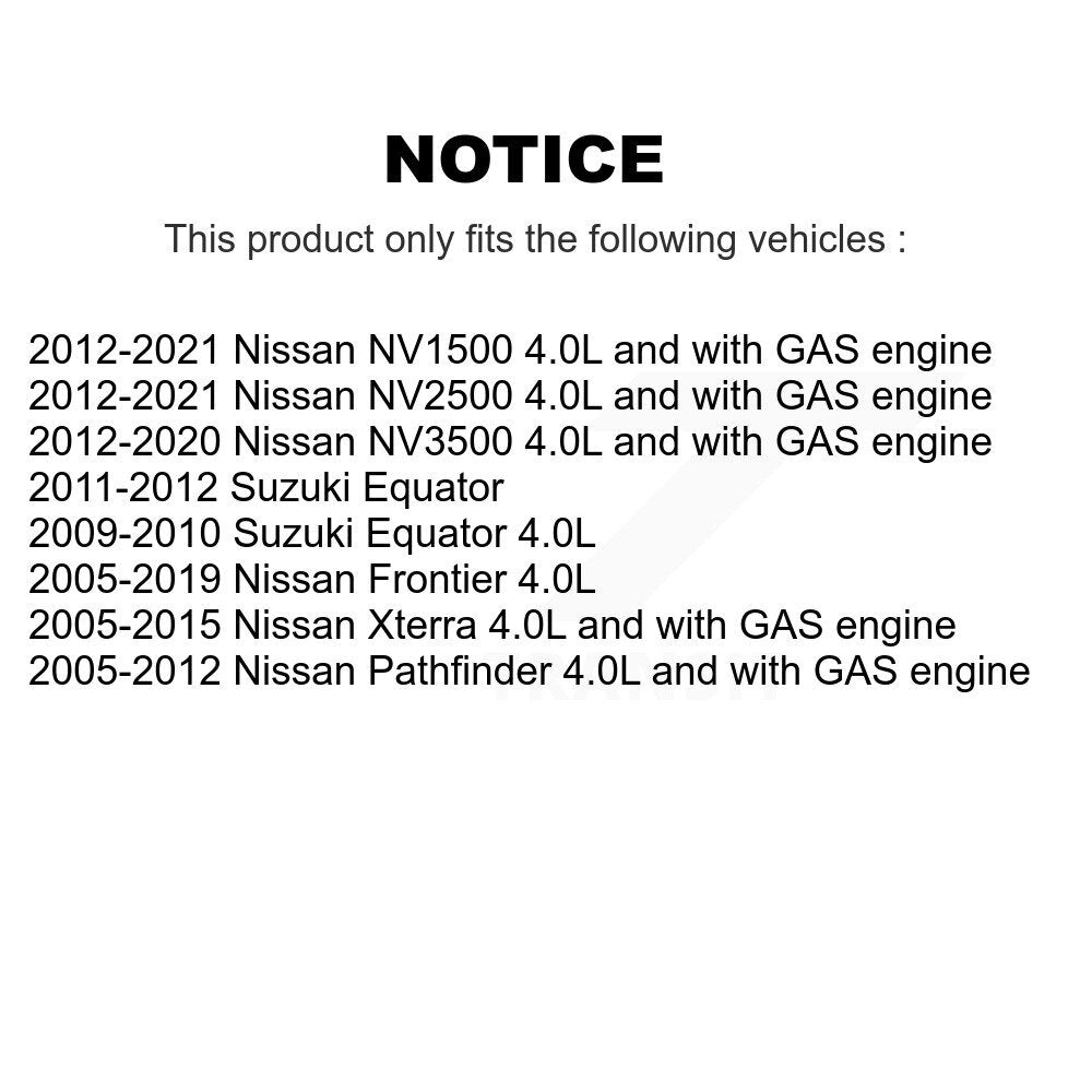 Accessory Drive Ceinture Tensioner Assemblage pour Nissan Frontier Pathfinder Xterra