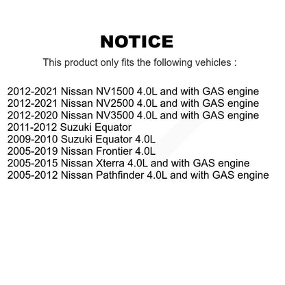 Accessory Drive Ceinture Tensioner Assemblage pour Nissan Frontier Pathfinder Xterra