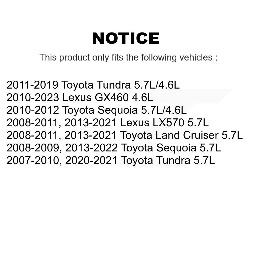 Ceinture d'entraînement accessoire Idler Poulie pour Toyota Tundra Lexus Sequoia GX460 LX570