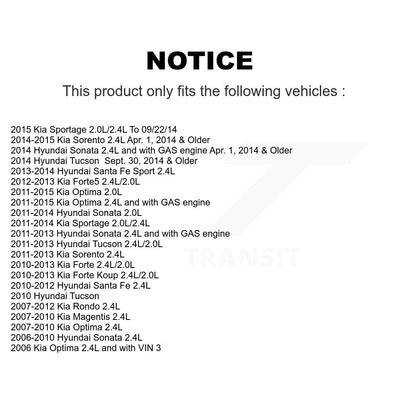 Accessory Drive Ceinture Tensioner Assemblage pour Hyundai Kia Sonata Tucson Sorento Fe