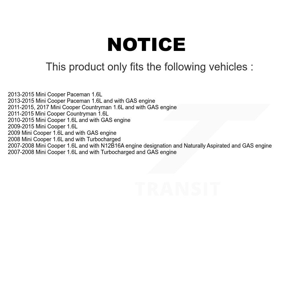 Accessory Drive Belt Tensioner Assemblage pour Mini Cooper Countryman Paceman