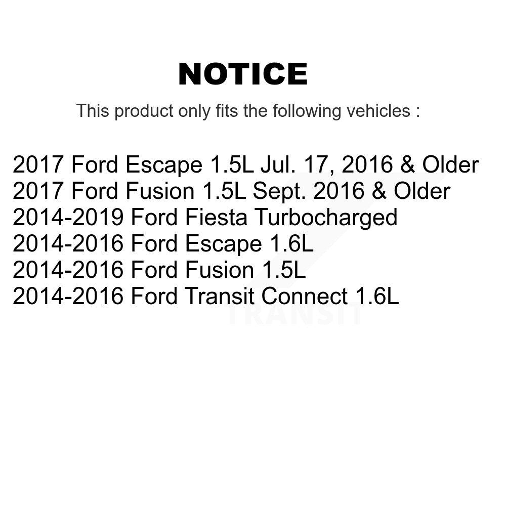 Assemblage de tension de courroie d'entraînement accessoire pour Ford Escape Fusion Fiesta Transit