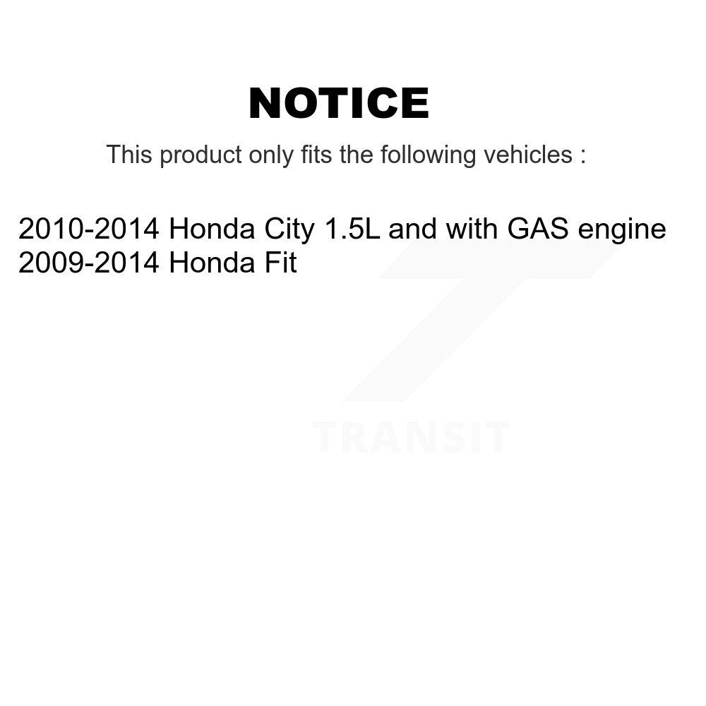 Assemblage de tension de courroie d'entraînement accessoire pour Honda Fit City KTP-89671