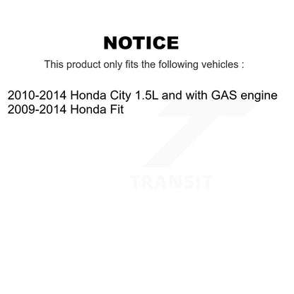 Assemblage de tension de courroie d'entraînement accessoire pour Honda Fit City KTP-89671