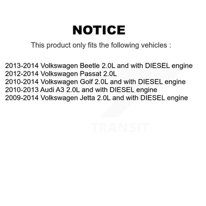 Accessory Drive Belt Tensioner Assemblage pour Volkswagen Jetta Golf Passat Beetle