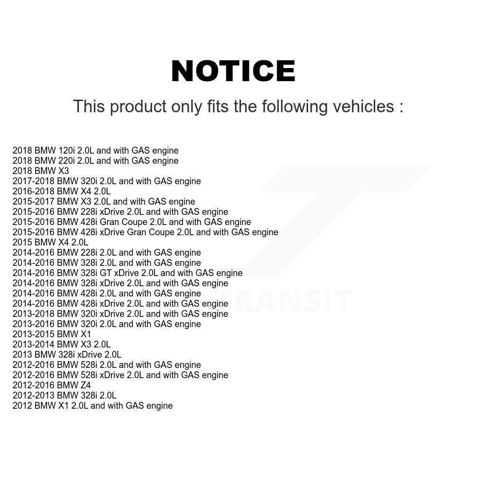 Assemblage de tension de courroie d'entraînement accessoire pour BMW X3 328i xDrive X1 320i 528i X4