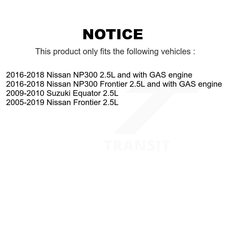 Assemblage de tension de courroie d'entraînement accessoire pour Nissan Frontier Suzuki Equateur NP300
