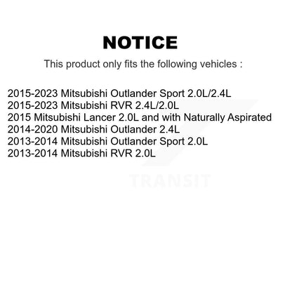 Ceinture d'entraînement d'accessoire poulie pour Mitsubishi RVR Outlander KTP-89808