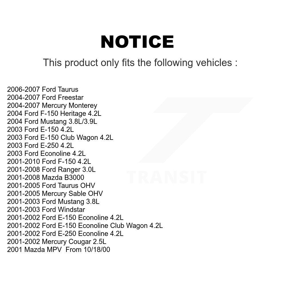 Bobine d'allumage pour Ford F-150 Ranger Mustang Taurus Freestar Mazda Windstar B300