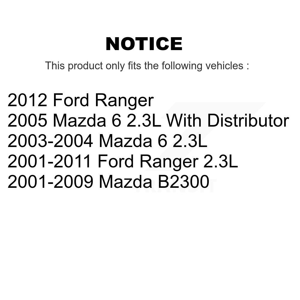 Bobine d'allumage pour Ford Ranger Mazda 6 B2300 MPS-MD501