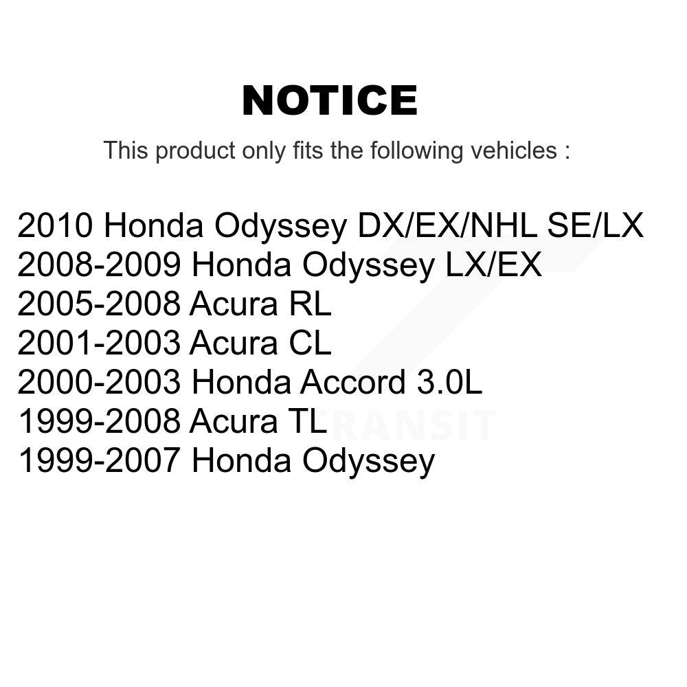 Bobine d'allumage pour Honda Odyssey Accord Acura TL RL CL MPS-MF242