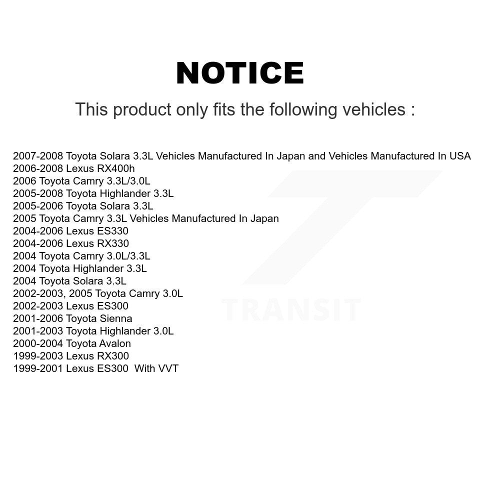 Bobine d'allumage pour Toyota Camry Sienna Highlander Lexus RX330 Solara RX400h ES33