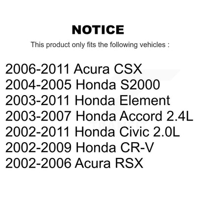 Bobine d'allumage pour Honda Civic CR-V Accord Acura CSX élément RSX S2000 MPS-MF311