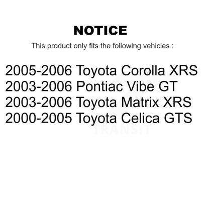 Bobine d'allumage pour Toyota Corolla Matrix Pontiac Vibe Celica MPS-MF314