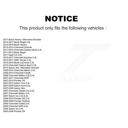 Bobine d'allumage pour Chevrolet Equinox GMC Terrain Cobalt Malibu Buick Pontiac G5