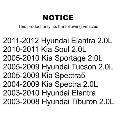 Bobine d'allumage pour Hyundai Elantra Kia Tucson Soul Sportage Spectra Tiburon