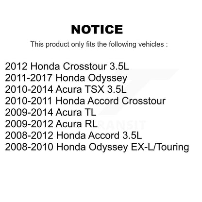 Bobine d'allumage pour Honda Odyssey Accord Acura TL TSX Crosstour RL MPS-MF603