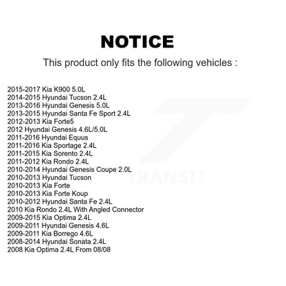 Bobine d'allumage pour Hyundai Kia Tucson Santa Fe Sport Sonata Sorento Optima Forte