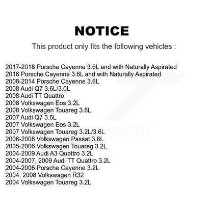Bobine d'allumage pour Porsche Cayenne Volkswagen Audi Passat Eos Touareg Q7 TT A3