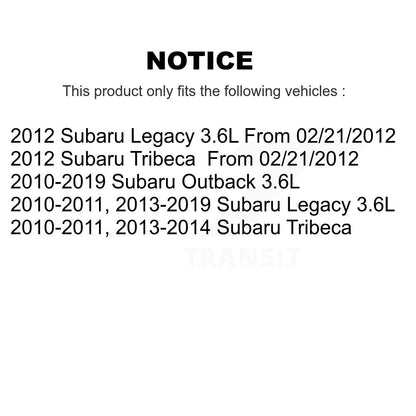 Bobine d'allumage pour Subaru Outback Legacy Tribeca MPS-MF666