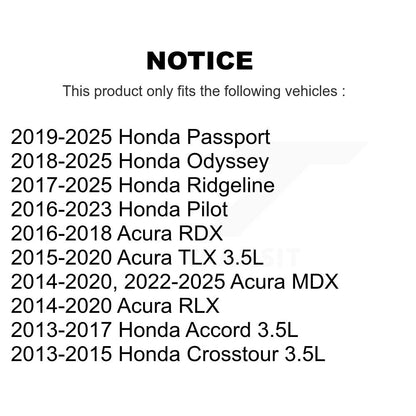 Bobine d'allumage pour Honda Accord Acura Pilot MDX Odyssey TLX Ridgeline passeport
