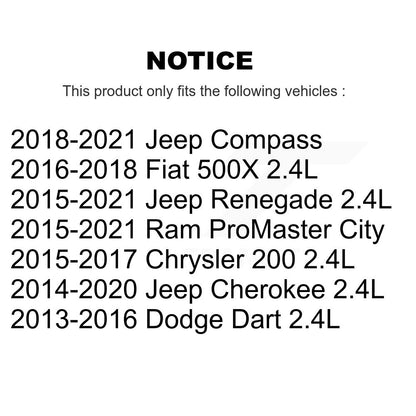 Bobine d'allumage pour Jeep Cherokee Compass Chrysler 200 Dodge Dart Renegade Ram
