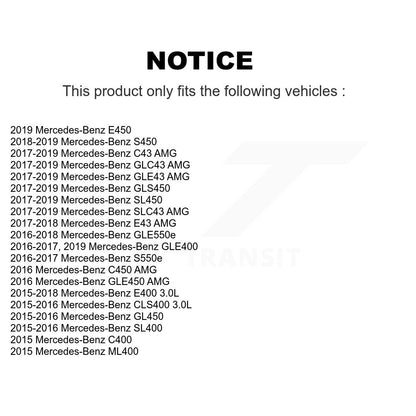 Bobine d'allumage pour Mercedes-Benz C43 AMG E400 GLC43 GLE43 GLE400 C400 GLS450 C45
