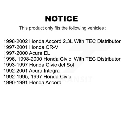 Bobine d'allumage pour Honda Civic Accord CR-V Acura Integra EL del Sol MPS-MF89