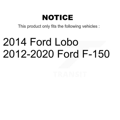 Sabot de frein de stationnement arrière pour Ford F-150 Lobo NB-1023B